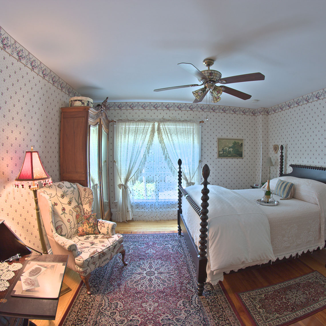 opal guest room at the jeweled turret inn bed and breakfast belfast maine